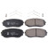 Brake Pad Set, disc brake ADC44291 Blue Print