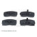 Brake Pad Set, disc brake ADD64207 Blue Print, Thumbnail 3