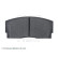 Brake Pad Set, disc brake ADD64207 Blue Print, Thumbnail 4