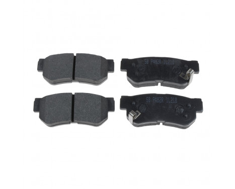Brake Pad Set, disc brake ADD64221 Blue Print