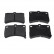 Brake Pad Set, disc brake ADD64223 Blue Print