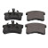 Brake Pad Set, disc brake ADD64227 Blue Print