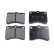Brake Pad Set, disc brake ADD64229 Blue Print