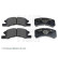 Brake Pad Set, disc brake ADD64232 Blue Print, Thumbnail 2