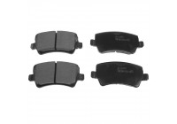 Brake Pad Set, disc brake ADF124202 Blue Print