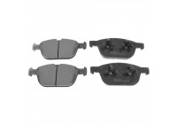 Brake Pad Set, disc brake ADF124203 Blue Print
