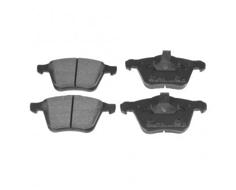 Brake Pad Set, disc brake ADF124206 Blue Print