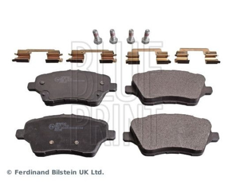 Brake Pad Set, disc brake ADF124207 Blue Print, Image 2