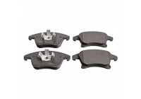 Brake Pad Set, disc brake ADF124208 Blue Print