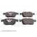 Brake Pad Set, disc brake ADF124209 Blue Print, Thumbnail 2