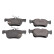 Brake Pad Set, disc brake ADF124210 Blue Print