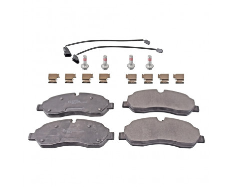 Brake Pad Set, disc brake ADF124211 Blue Print