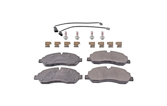 Brake Pad Set, disc brake ADF124211 Blue Print