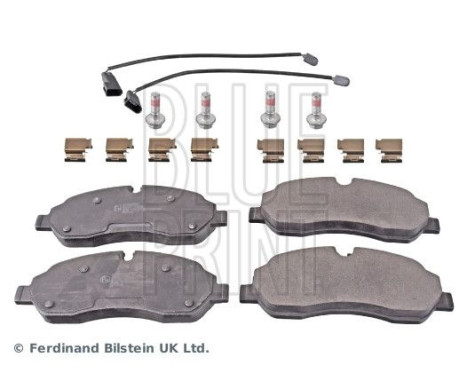 Brake Pad Set, disc brake ADF124211 Blue Print, Image 2