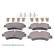 Brake Pad Set, disc brake ADF124212 Blue Print, Thumbnail 2