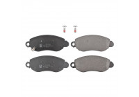 Brake Pad Set, disc brake ADF124214 Blue Print