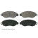 Brake Pad Set, disc brake ADF124214 Blue Print, Thumbnail 2