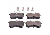 Brake Pad Set, disc brake ADF124216 Blue Print