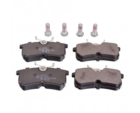 Brake Pad Set, disc brake ADF124216 Blue Print