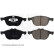Brake Pad Set, disc brake ADF124218 Blue Print, Thumbnail 2