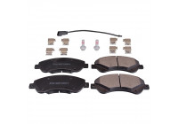 Brake Pad Set, disc brake ADF124219 Blue Print