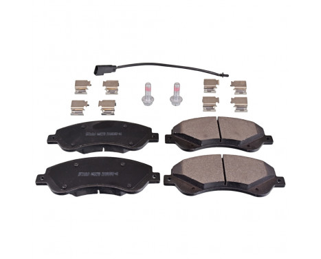 Brake Pad Set, disc brake ADF124219 Blue Print