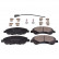 Brake Pad Set, disc brake ADF124219 Blue Print