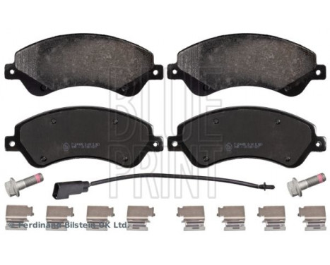 Brake Pad Set, disc brake ADF124219 Blue Print, Image 2