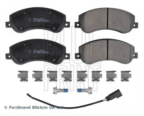 Brake Pad Set, disc brake ADF124220 Blue Print, Image 2