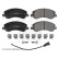Brake Pad Set, disc brake ADF124220 Blue Print, Thumbnail 2