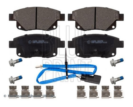 Brake Pad Set, disc brake ADF124221 Blue Print, Image 2