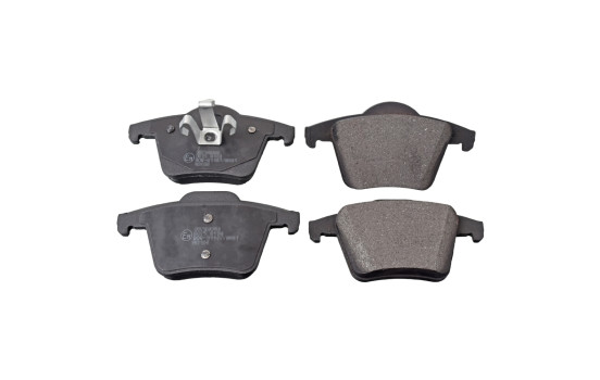 Brake Pad Set, disc brake ADF124224 Blue Print