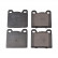 Brake Pad Set, disc brake ADF124228 Blue Print