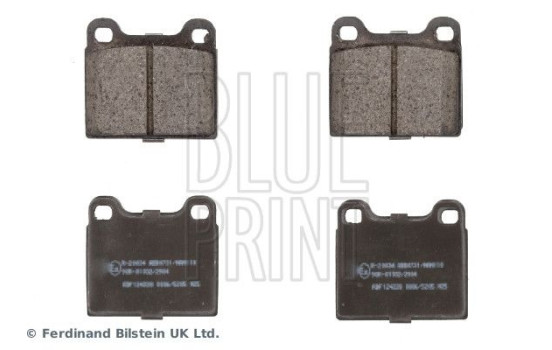 Brake Pad Set, disc brake ADF124228 Blue Print, Image 2