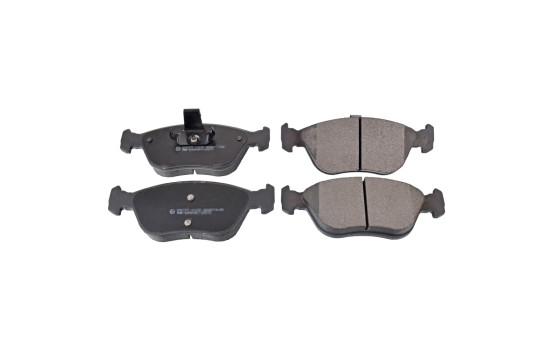 Brake Pad Set, disc brake ADF124229 Blue Print