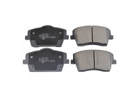 Brake Pad Set, disc brake ADF124231 Blue Print