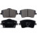 Brake Pad Set, disc brake ADF124231 Blue Print, Thumbnail 3