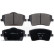 Brake Pad Set, disc brake ADF124231 Blue Print, Thumbnail 3