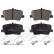 Brake Pad Set, disc brake ADF124232 Blue Print, Thumbnail 3