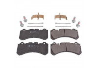 Brake Pad Set, disc brake ADF124233 Blue Print