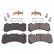 Brake Pad Set, disc brake ADF124233 Blue Print