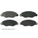Brake Pad Set, disc brake ADF124236 Blue Print, Thumbnail 2