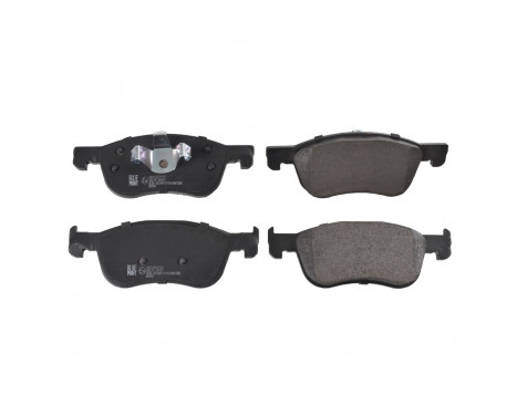 Brake Pad Set, disc brake ADF124237 Blue Print