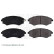 Brake Pad Set, disc brake ADG04205 Blue Print, Thumbnail 2