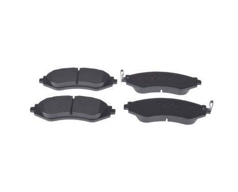 Brake Pad Set, disc brake ADG04207 Blue Print