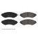 Brake Pad Set, disc brake ADG04207 Blue Print, Thumbnail 2