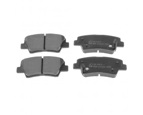 Brake Pad Set, disc brake ADG042100 Blue Print