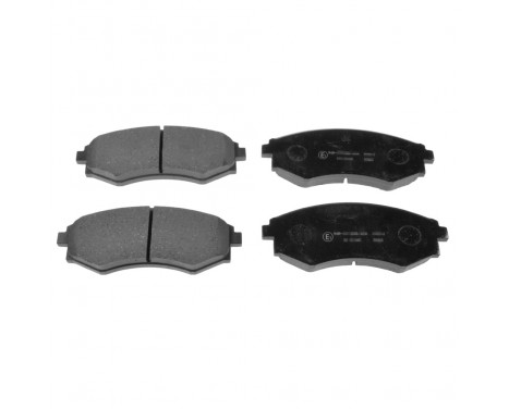 Brake Pad Set, disc brake ADG042101 Blue Print