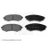 Brake Pad Set, disc brake ADG042101 Blue Print, Thumbnail 2