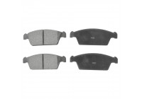 Brake Pad Set, disc brake ADG042102 Blue Print